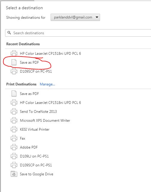 Grades Chrome PDF